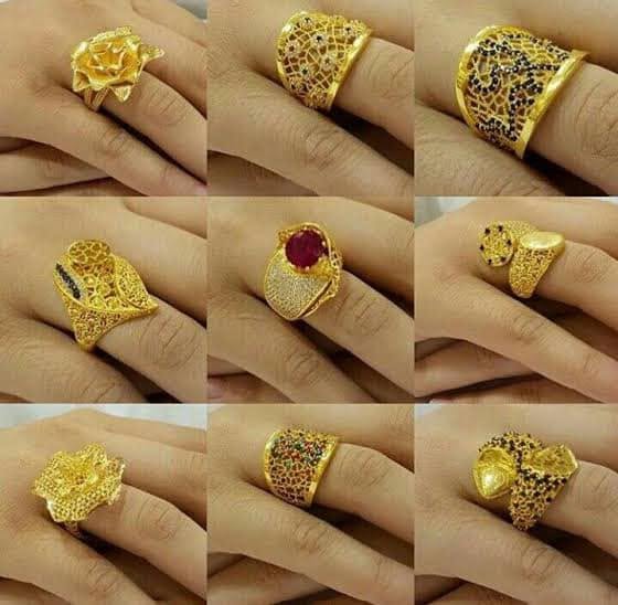 Filigree Gold Ring